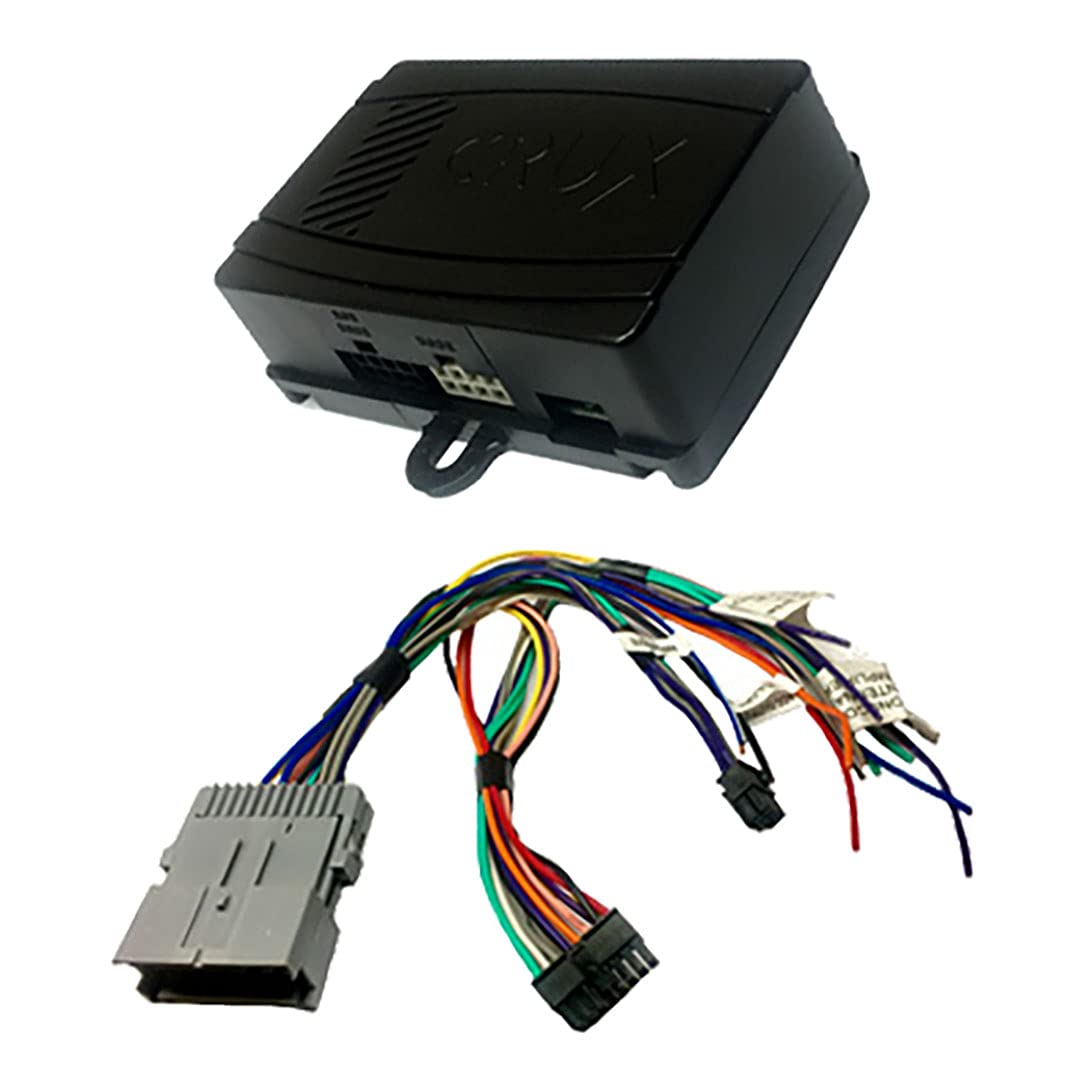 CRUX SOCGM17C Radio Replacement Interface for Select 00-13 GM Class II Vehicles with Chime CRUX Interfacing Solutions