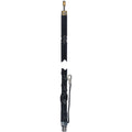 Wilson Antennas 4FT Silver Load Fiberglass Whip 305-486 Top Loaded CB Antenna with Tunable Tip, AM|FM Ready, Black Wilson