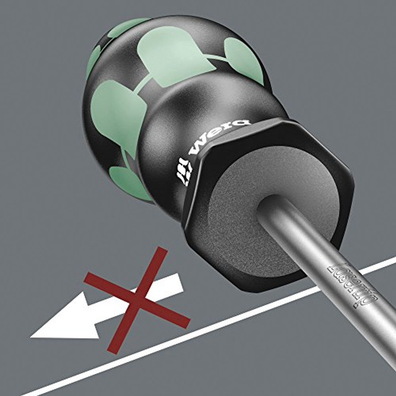 Wera 05051005001 Kraftform 810/1 Hexagon Bitholding Screwdriver, Retaining Ring Wera