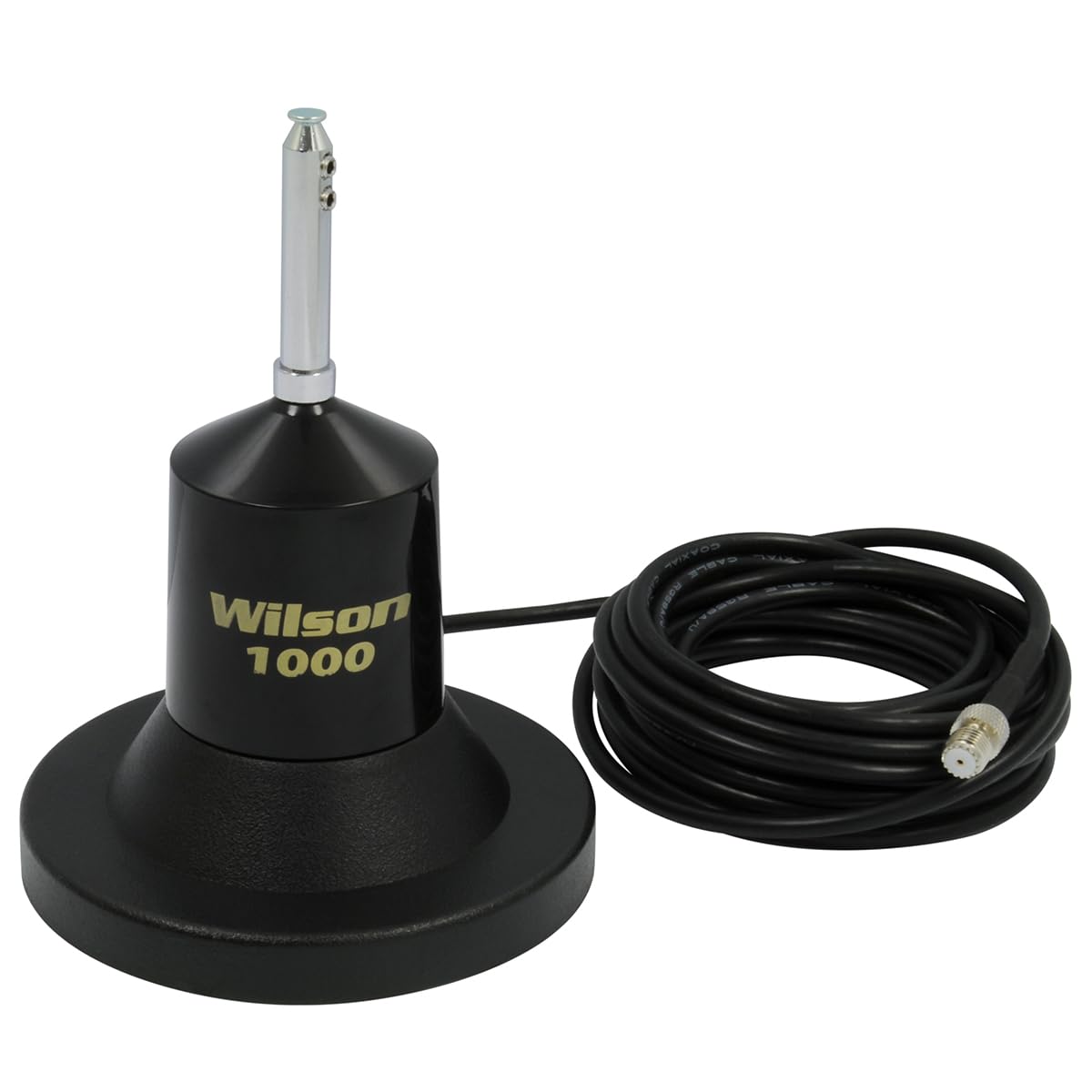 Wilson 1000 Series 3000 Watt Magnetic Mount CB Antenna with 62 1/2 inch Removable Whip Wilson