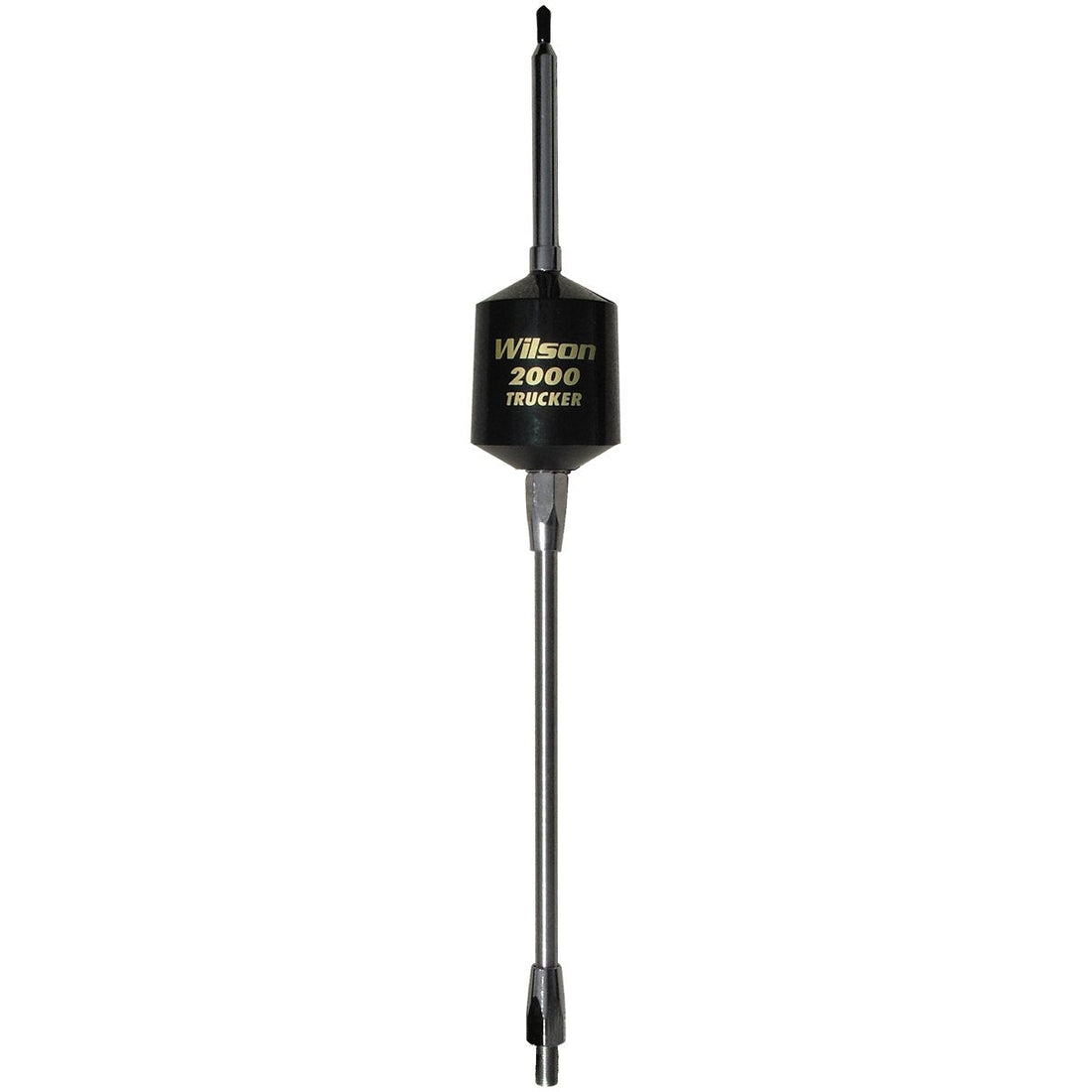 Wilson Antennas 305-495 T2000 Series 3500 Watt Trucker Antenna Mobile CB Replacement Antenna Steel Whip, AM-FM Ready, Black Wilson