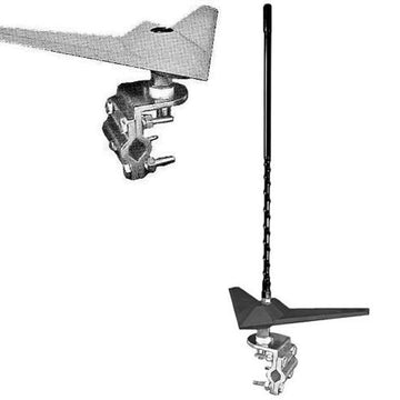 Procomm 117A-W Amplified Stealth Mirror Mt Tv Kit - White Procomm