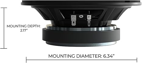 Orion CSH85 Orion CSH85 - 8 Shallow Slim Midrange Speakers Orion