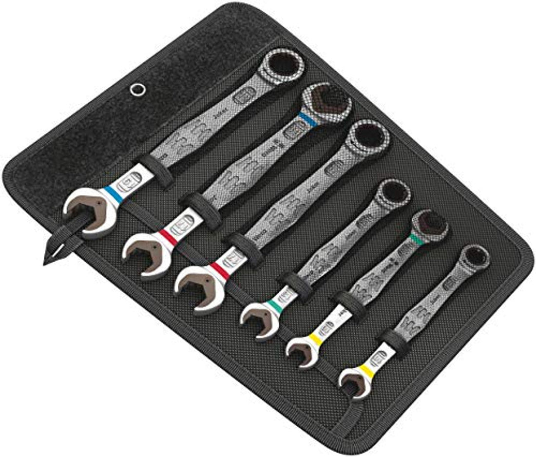 Wera 05020022001 Joker Ring Ratchet/ Double Open-end Wrench Set Wera