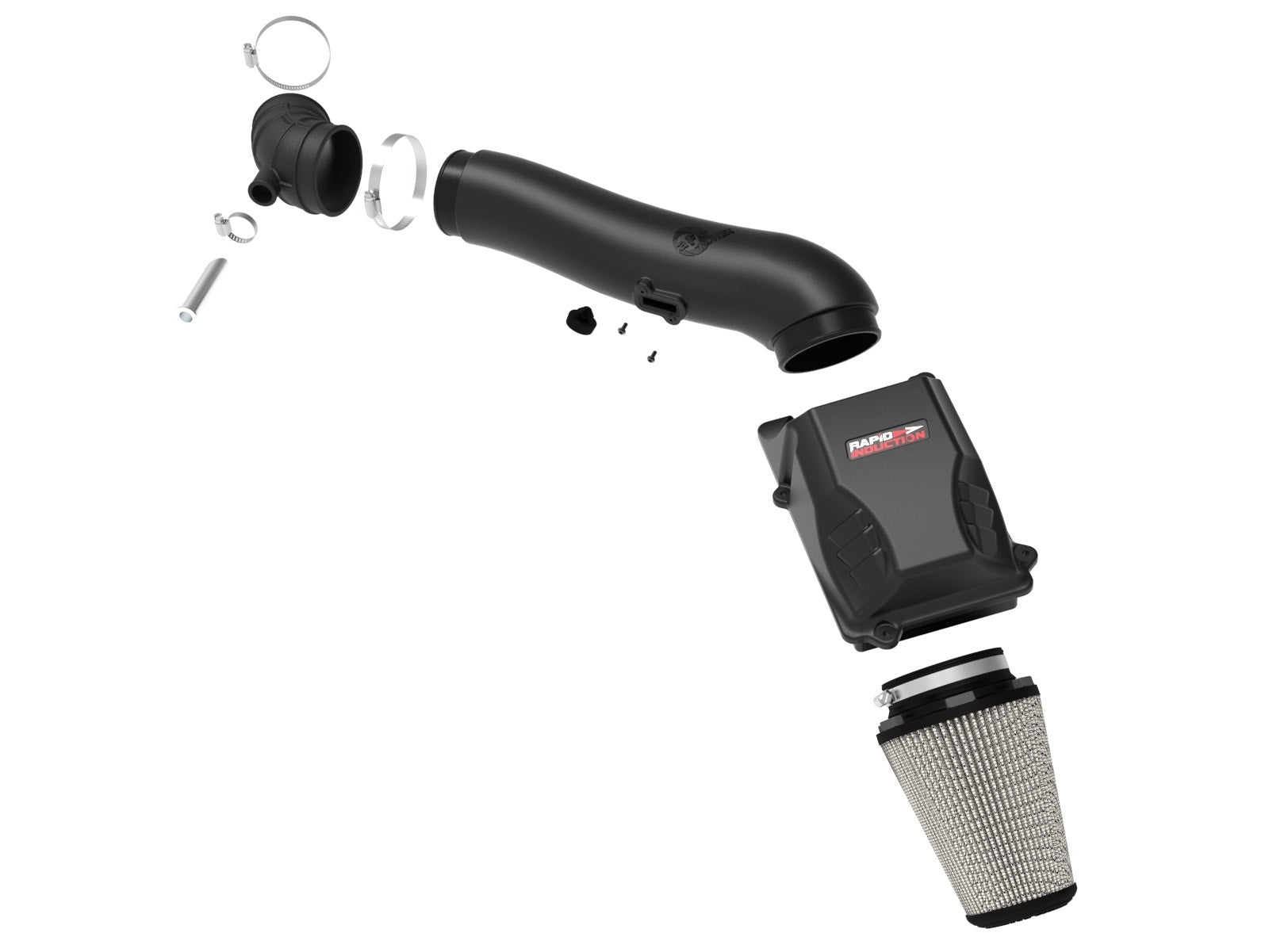 aFe Power 52-10005D Rapid Induction Cold Air Intake System w/ Pro DRY S Filter (Jeep Wrangler (JL)/Gladiator (JT) 20-23 V6-3.0L (td) EcoDiesel) aFe Power