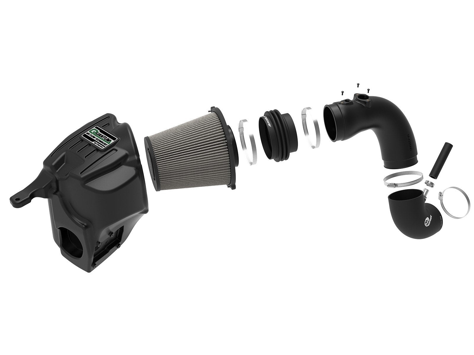 aFe Power 53-10002D Quantum Cold Air Intake System w/Pro DRY S Filter Media (RAM Diesel Trucks 13-18 L6-6.7L (td)) aFe Power