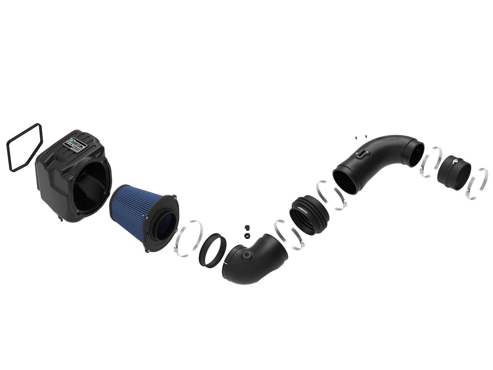 aFe Power 53-10005R Quantum Cold Air Intake System w/Pro 5R Filter Media (GM Diesel Trucks 07.5-10 V8-6.6L (td) LMM) aFe Power