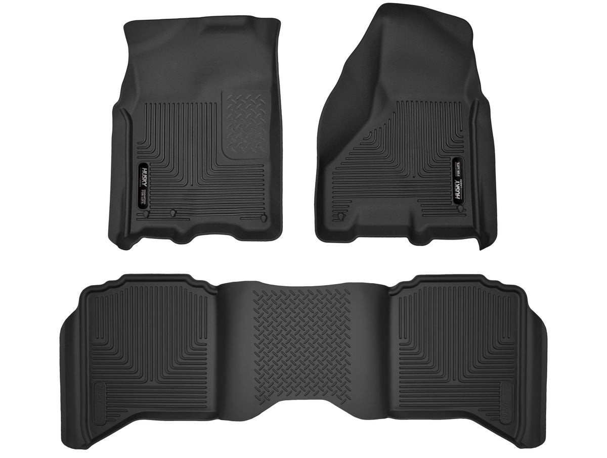 Husky Liners 53608 X-act Contour Front & Second Seat Floor Liners - 3 Piece Husky Liners