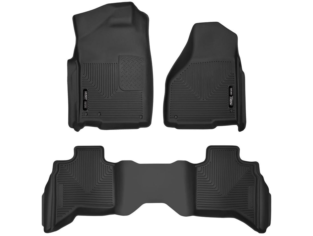 Husky Liners 53628 X-act Contour Front & Second Seat Floor Liners - 3 Piece Husky Liners