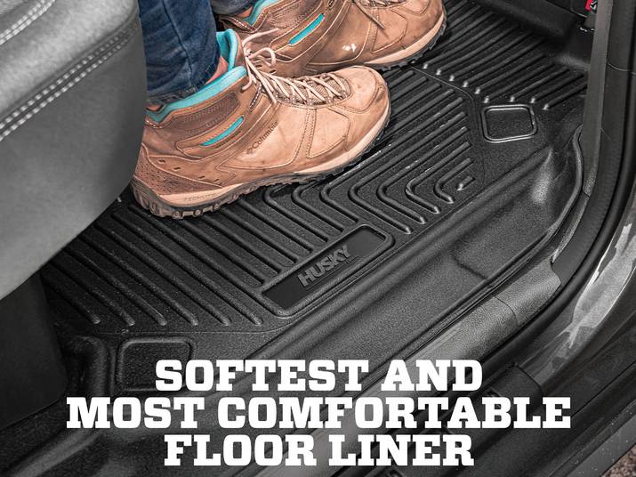 Husky Liners 53628 X-act Contour Front & Second Seat Floor Liners - 3 Piece Husky Liners