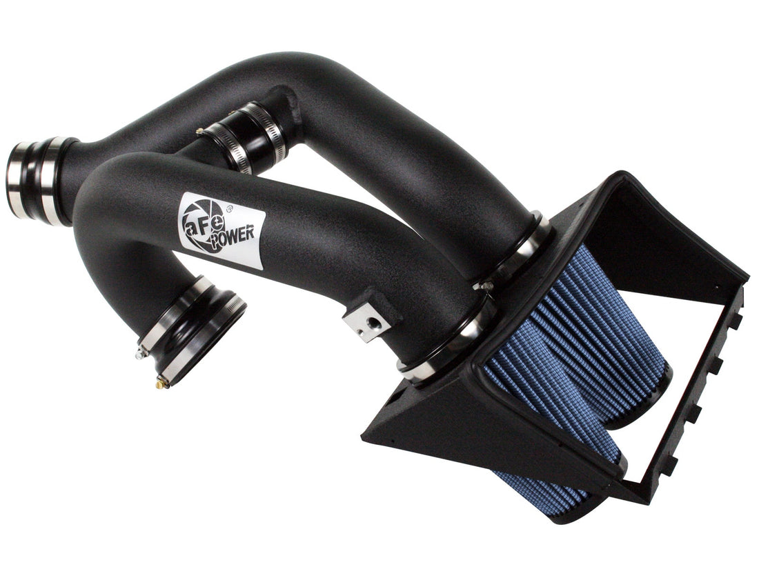 aFe Power 54-12192 Magnum FORCE Stage-2 Dual 3-1/2 IN Cold Air Intake System w/Pro 5R Media (Ford F-150 EcoBoost 12-14 V6-3.5L (tt)) aFe Power