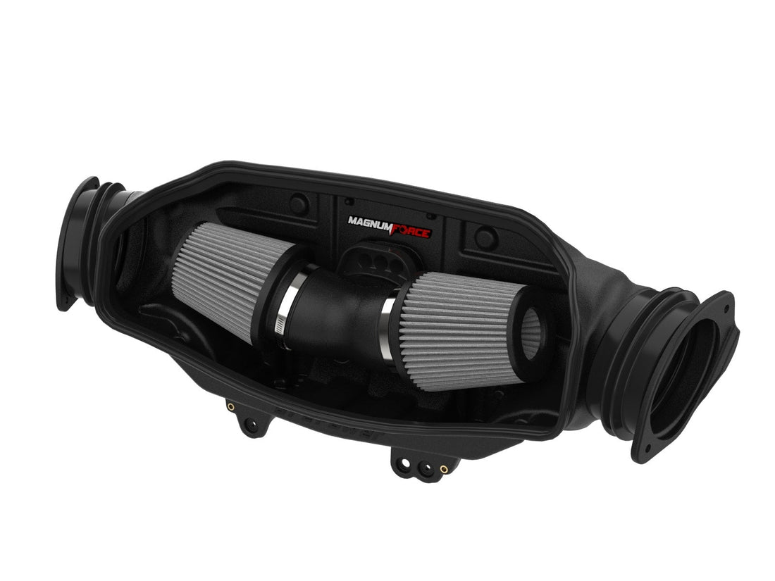 aFe Power 54-13055D Magnum FORCE Stage-2 Cold Air Intake System w/ Pro DRY S Filters (Chevrolet Corvette (C8) 20-23 V8-6.2L) American Autowire