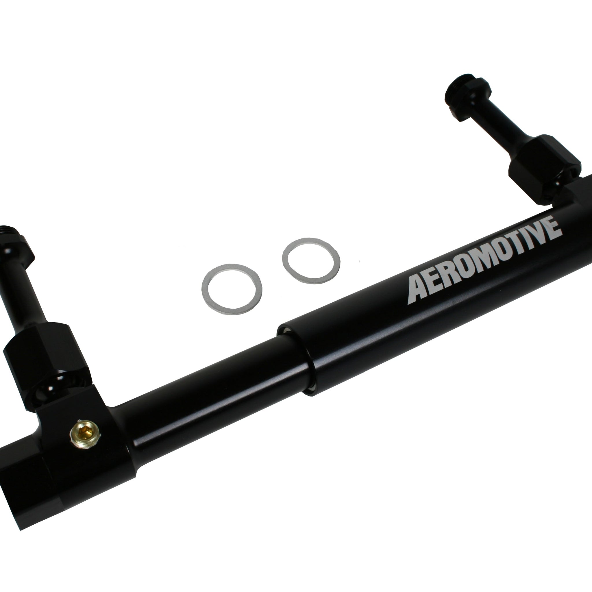 Aeromotive 14201 Dual Action Adjustable Fuel Log (Std Holley Style)