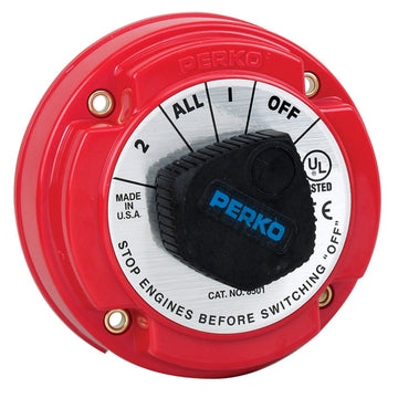 Perko 8501DP Medium Duty Battery Selector Switch - 250A Continuous Perko