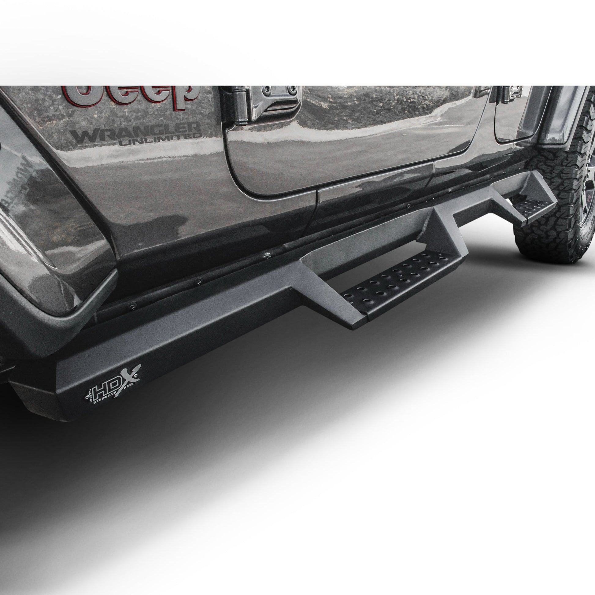 Westin 56-14065 HDX Drop Nerf Bars Textured Black Steel Westin