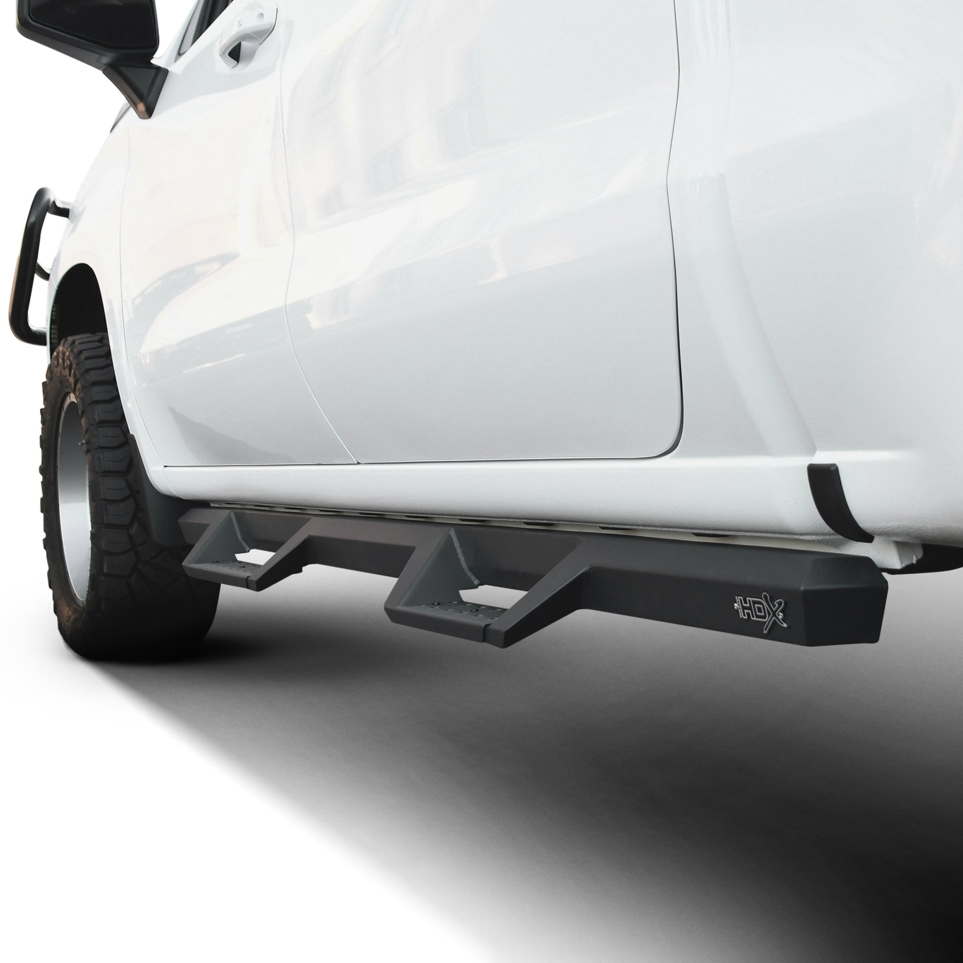 Westin 56-14135 HDX Drop Nerf Bars Textured Black Steel Westin