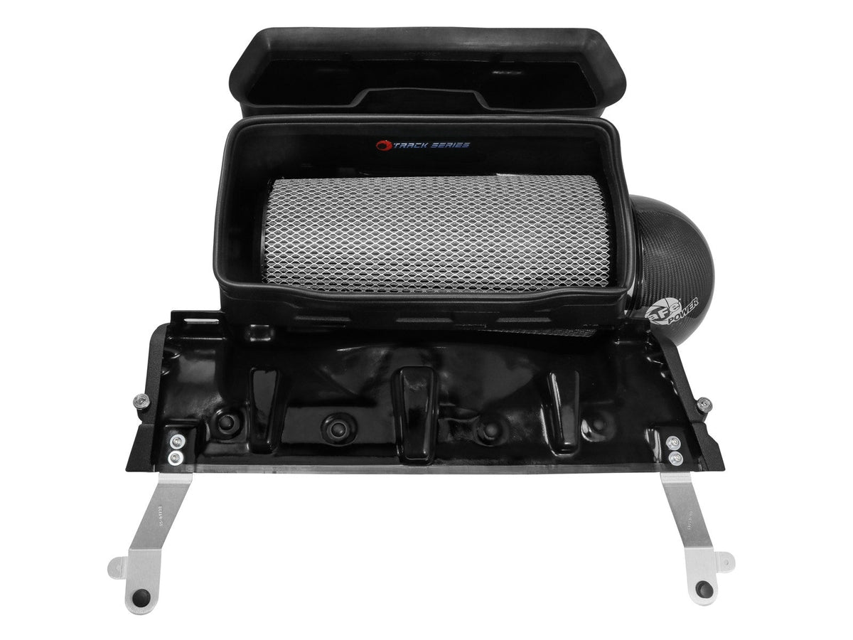 Tractor Power Intake aFe Power 57-10022D Track Series Carbon Fiber Cold Air Intake System w ...