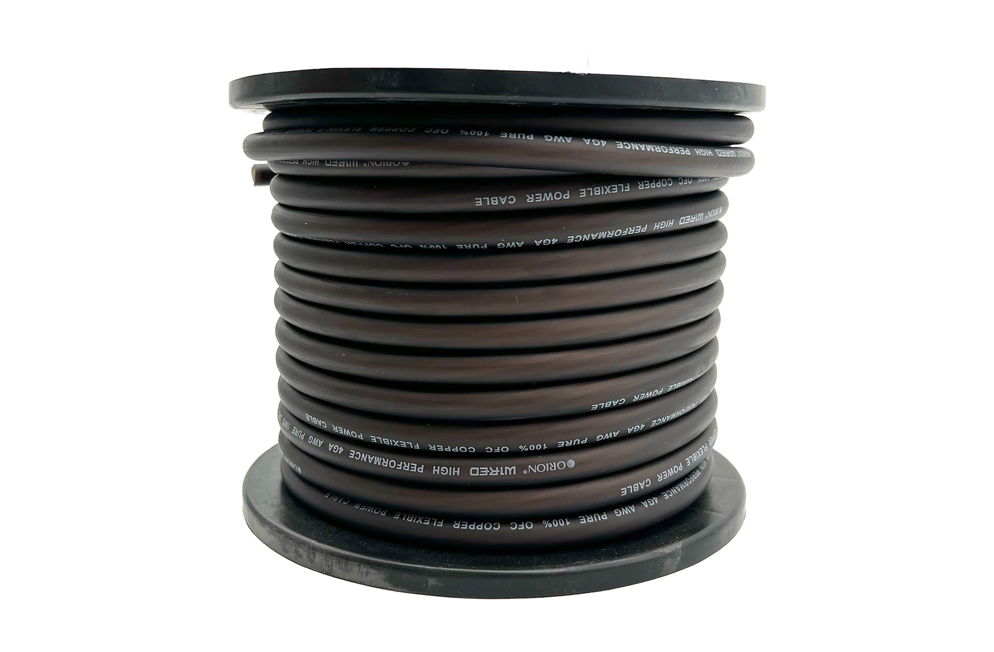 Orion XPW4100B Orion XPW4100B 4 Gauge 100% OFC Power Wire 100ft Pure Copper Amp Battery Cable (Black) Orion