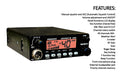 President Johnny III USA 40 Channel CB Radio 12 or 24V, Black President