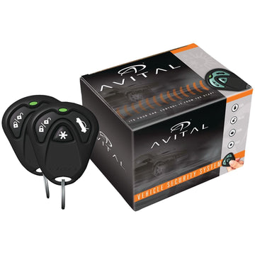 Avital 3100LX 1-way Security System (W/O Siren) Avital