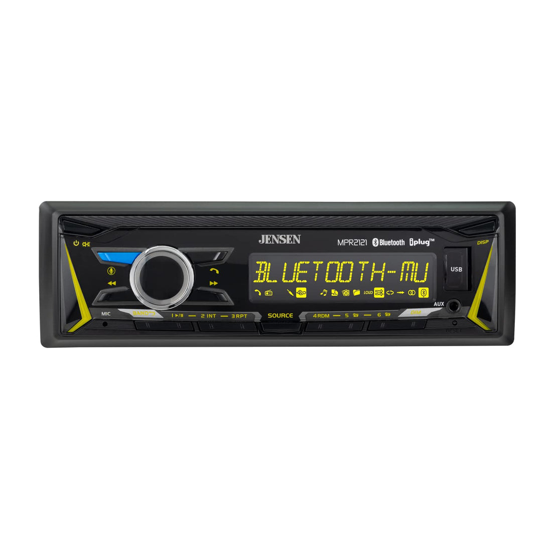 Jensen MPR2121 Mechless Receiver with Bluetooth and RGB Custom Colors – MPR2121 Jensen