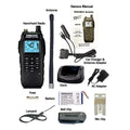 President Randy III FCC AM/FM Handheld CB Radio w/P Channels, NRC, Desktop Dock & Mobile Charge Module, 7Color Display, ASC, VOX, CTCSS/DCS, Weather Channel, Scan Skip, Flashlight, Key Lock (TXUS722) President