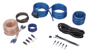 Rockville RWK10 10 Gauge Amp Installation Kit ANL Fuse Holder 100% Copper RCA,black Rockville