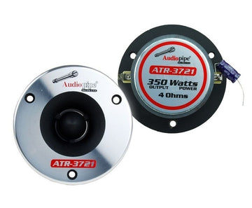 Audiopipe ATR3721 1" Titanium Super Tweeter 350W Max Pair Audiopipe