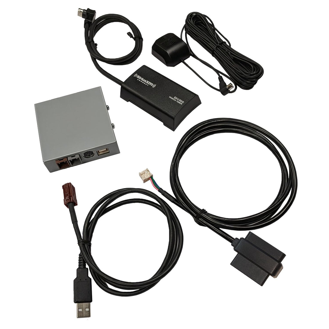 Vais Technology GSR-MZ01 Adapter Use SiriusXM's satellite radio tuner with the factory radio in select 2016-up Fiat or Mazda models Vais Technology