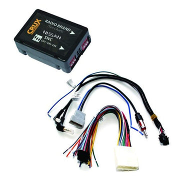 CRUX SWRNS63U Radio Replacement Interface for Select '07-17 Nissan Vehicles with SWC CRUX Interfacing Solutions