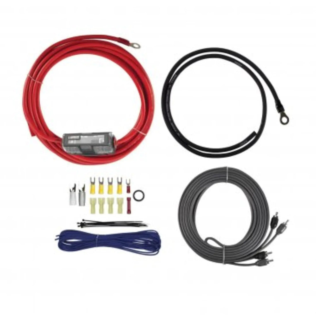 T-Spec V8-AK8 v8 SERIES 8-Gauge 600-Watt Amp Installation Kit with RCA Cables T-Spec