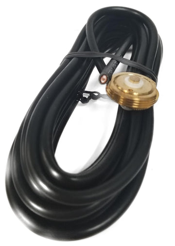 17' RG8X Coax W/NMO Mount NO Connector Procomm