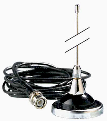 Hustler UGM Magmount antenna, 2m-70cm, 10' mini-coax, BNC Connector Hustler