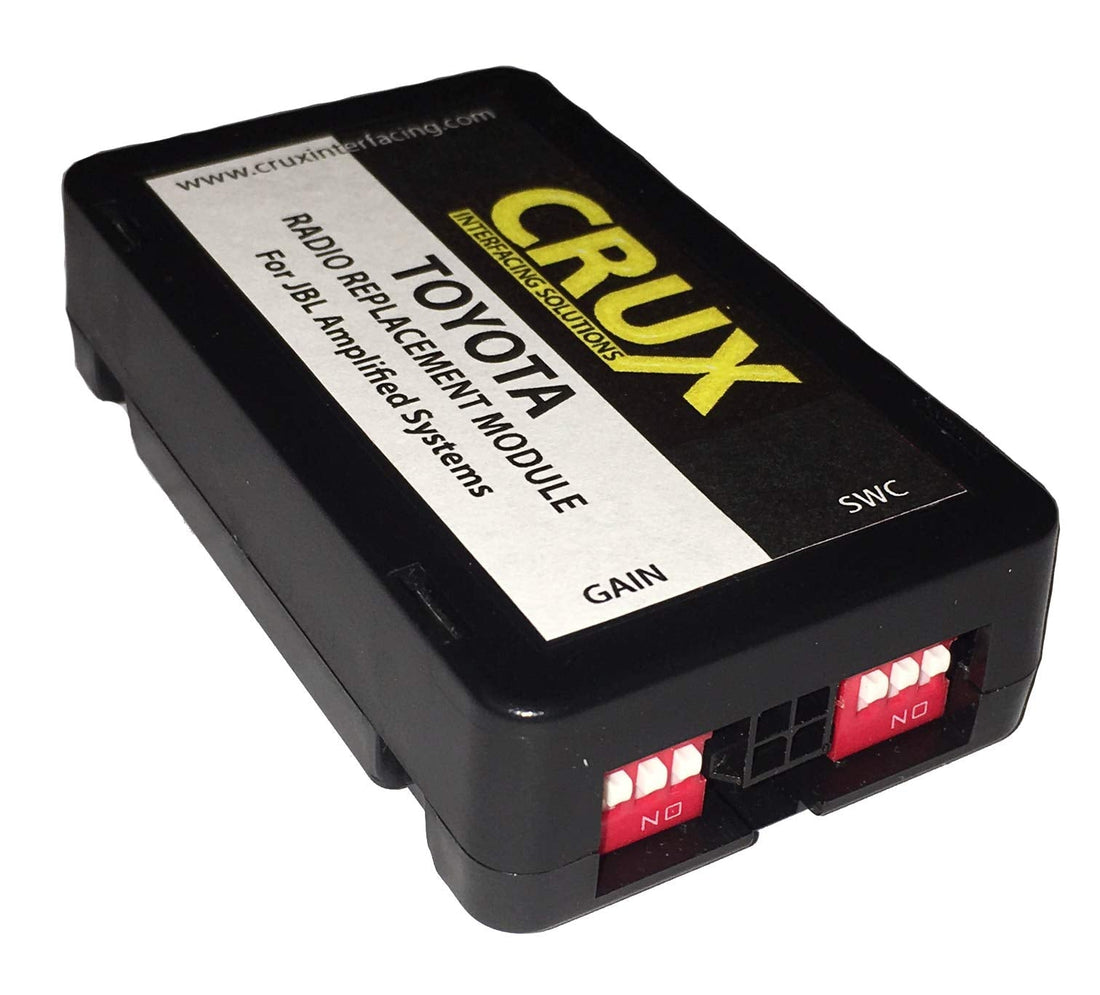 CRUX SWRTY61J Radio Replacement with SWC & JBL Amp Retention for '03-'19 Toyota/Lexus Vehicles CRUX Interfacing Solutions