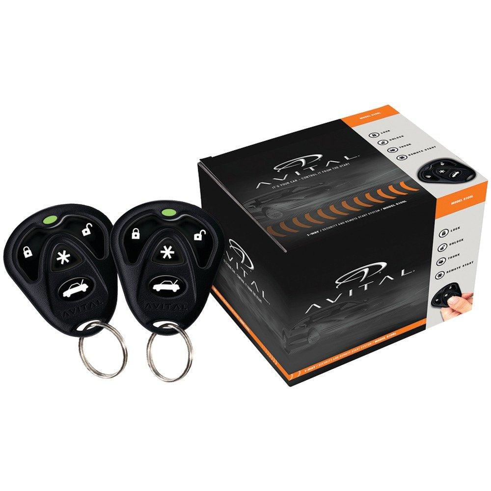 Avital 5105L Remote Start and Security System with 1-Way Remote Avital