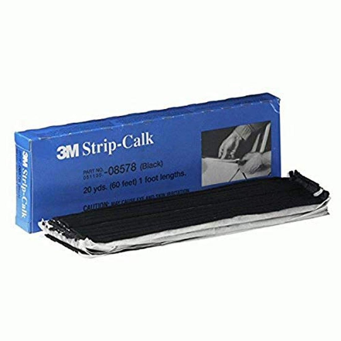3M 3MSTC Caulk Strip - 60 Strips x 1 Foot  each - 60ft total 3M