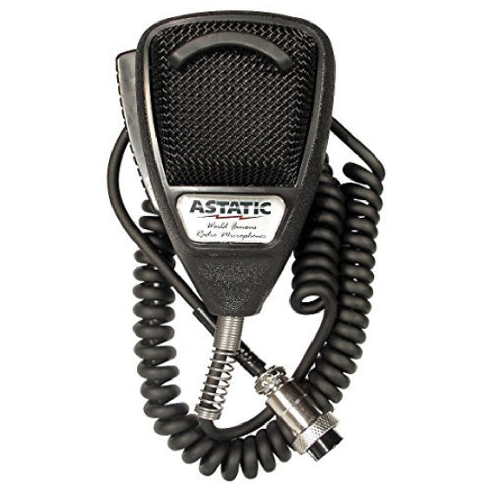 Astatic 636L4B Noise-Cancelling 4 Pin CB Microphone