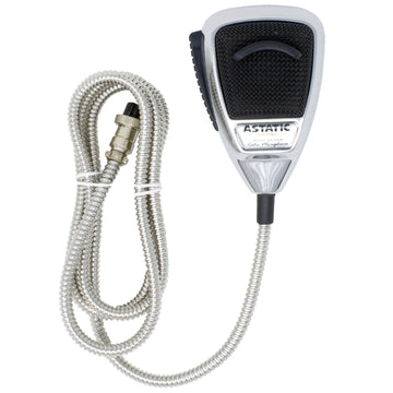 Astatic 636LC Chrome Noise Canceling Microphone