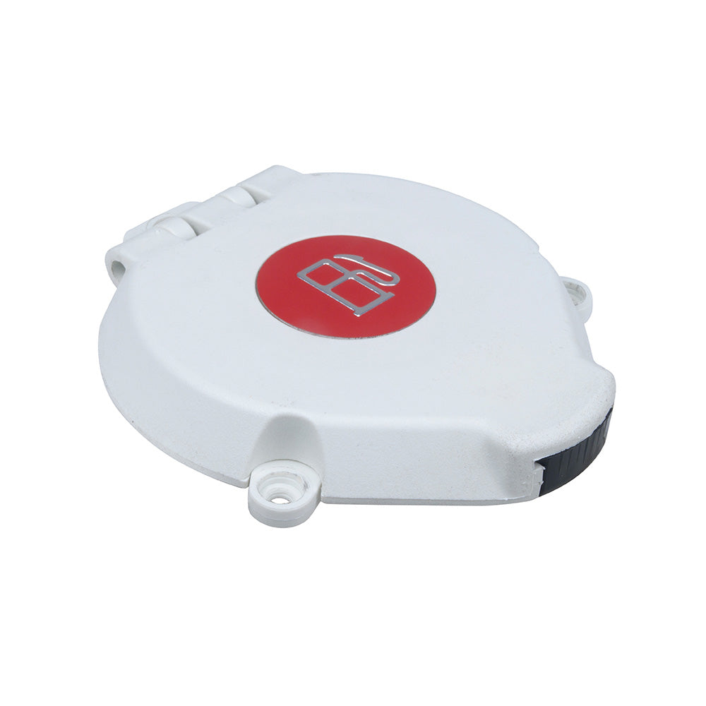 Perko 0795DP0WHT Vented Flip Top Cap f/Fills with 1-1/2" Hose - White Perko