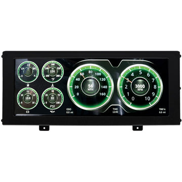 Autometer 7000 INVISION LCD DASH, UNIVERSAL, PANEL MOUNT Autometer
