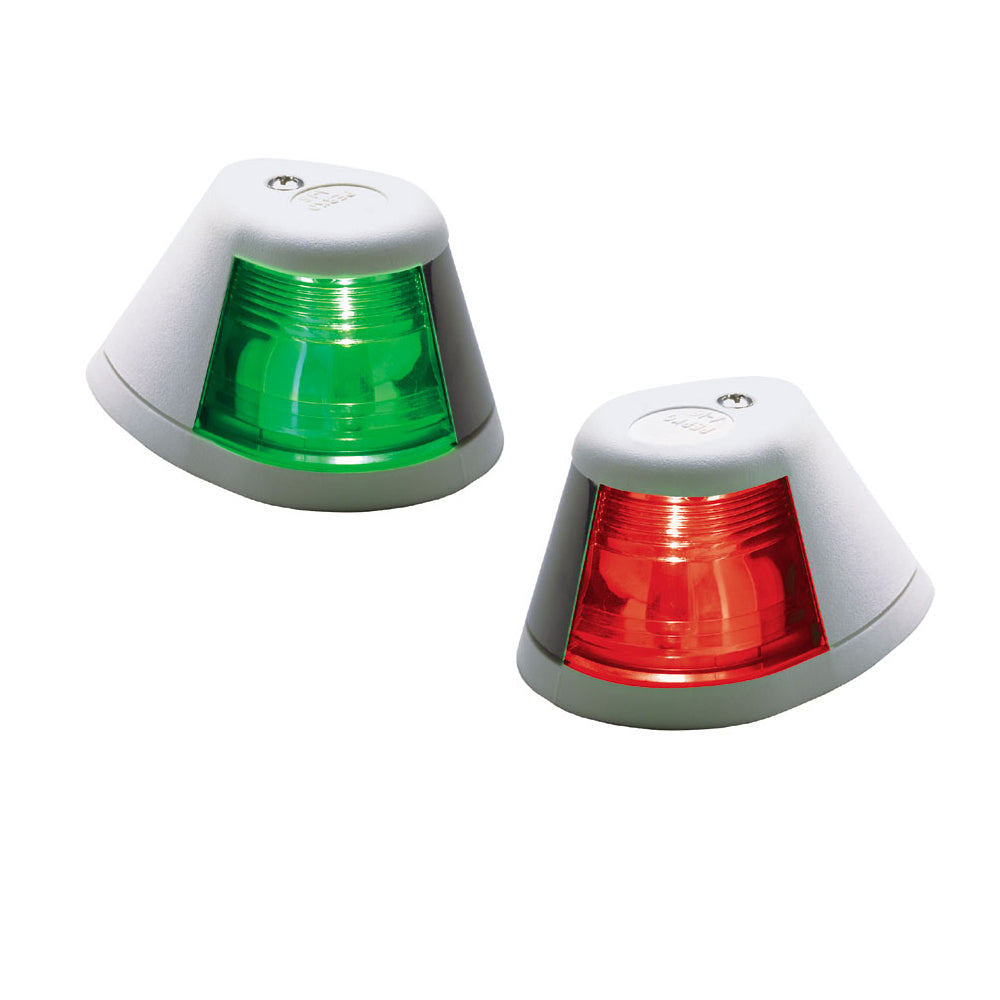 Perko 0253W00DP1 12V Side Lights - Pair - Horizontal Mount - White Perko
