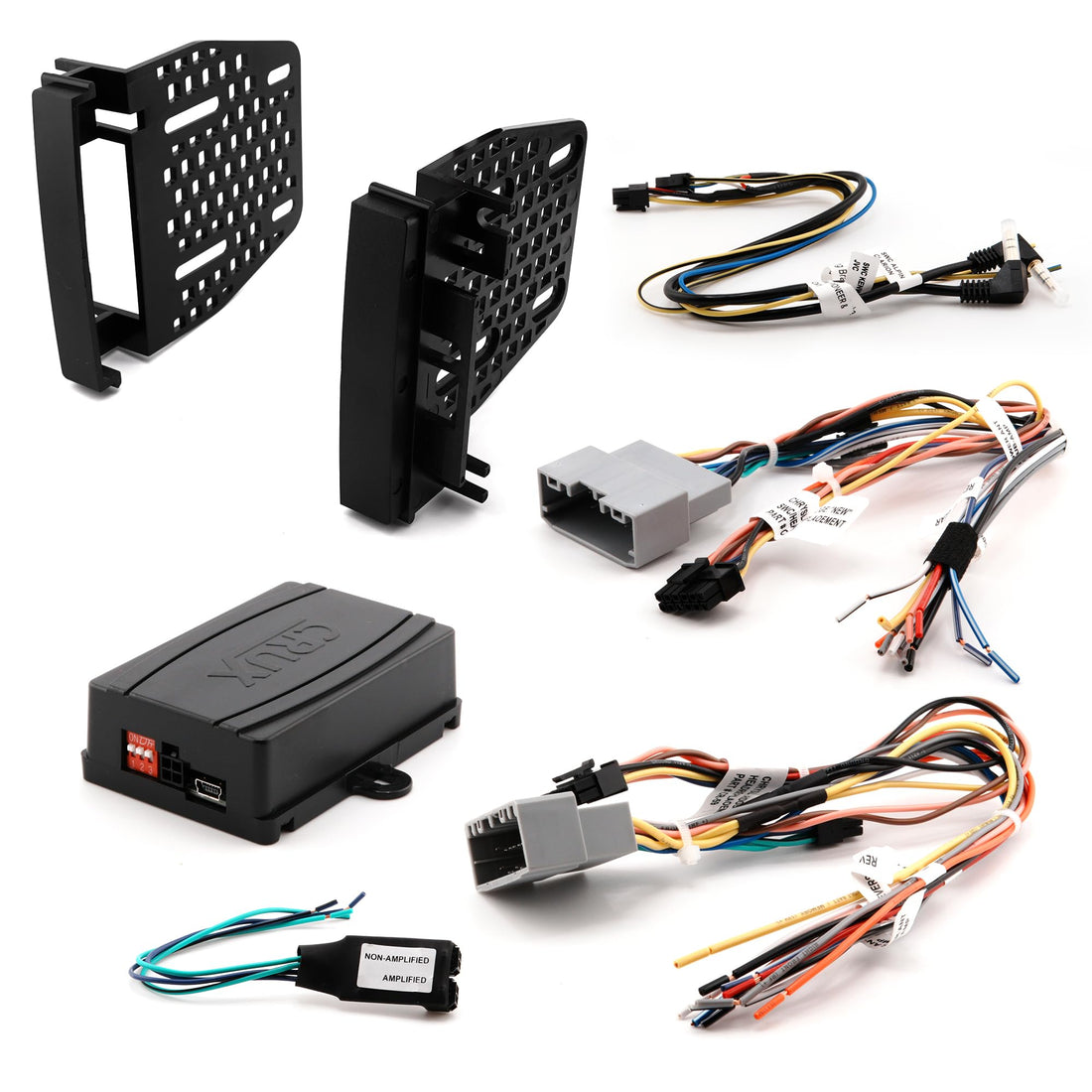 CRUX DKCR59K Radio Replacement with SWC Retention for '05-'16 Chrysler Dodge & Jeep Vehicles with Dash Kit CRUX Interfacing Solutions