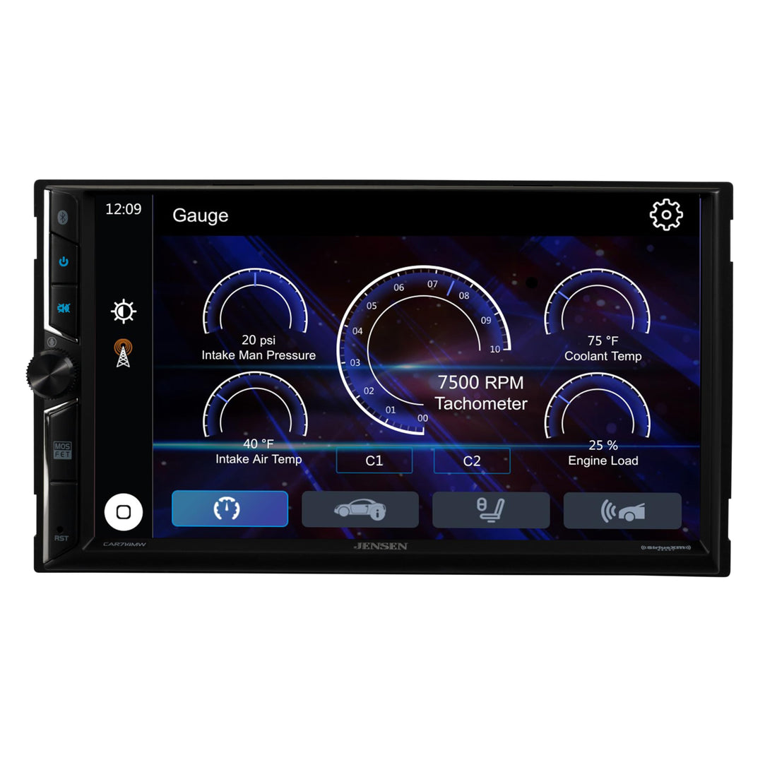 Jensen CAR714MW Car Radio with 7″ Touchscreen – CAR714MW Rostra