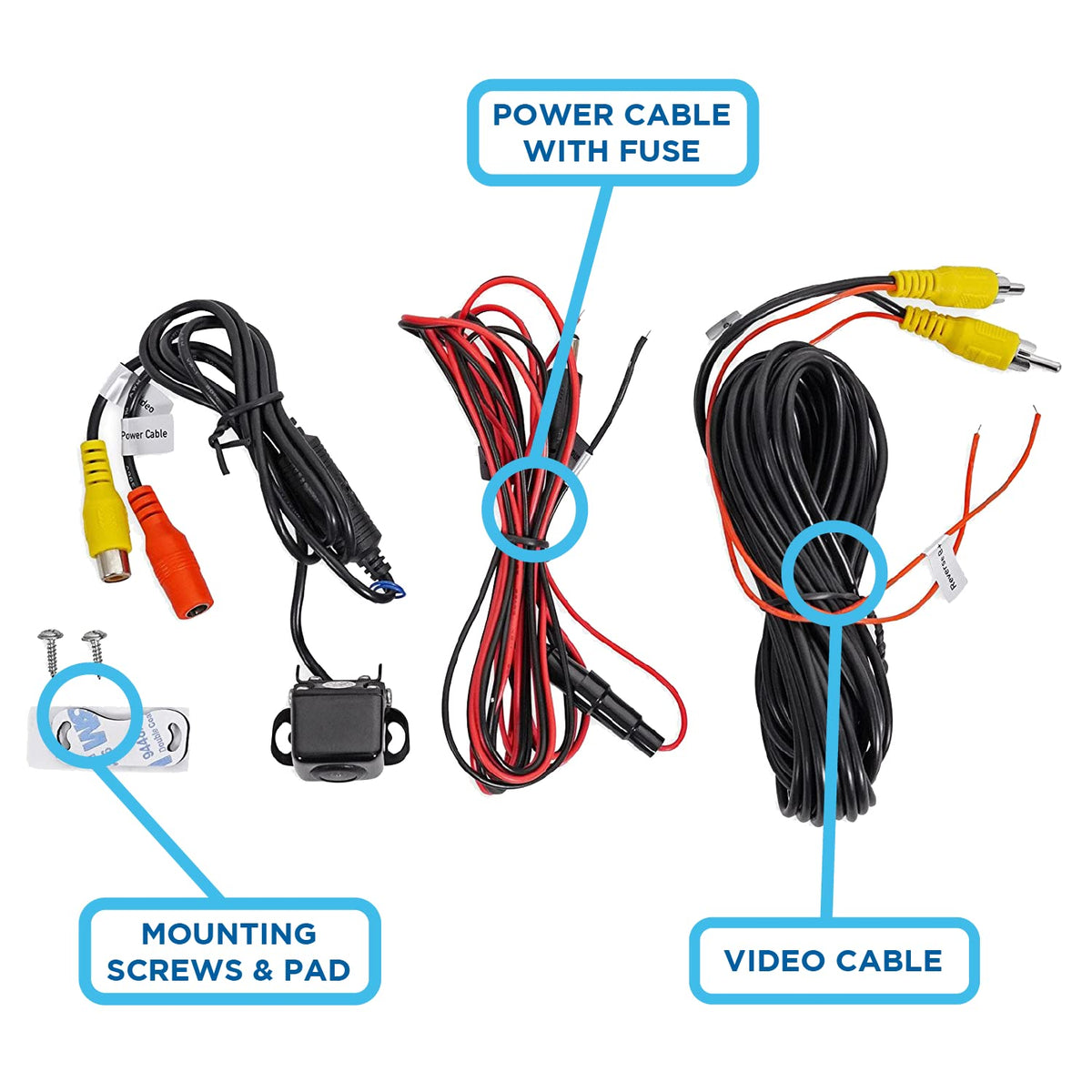 Jensen BUCAM200J Universal Backup-Up Camera – BUCAM200J Jensen