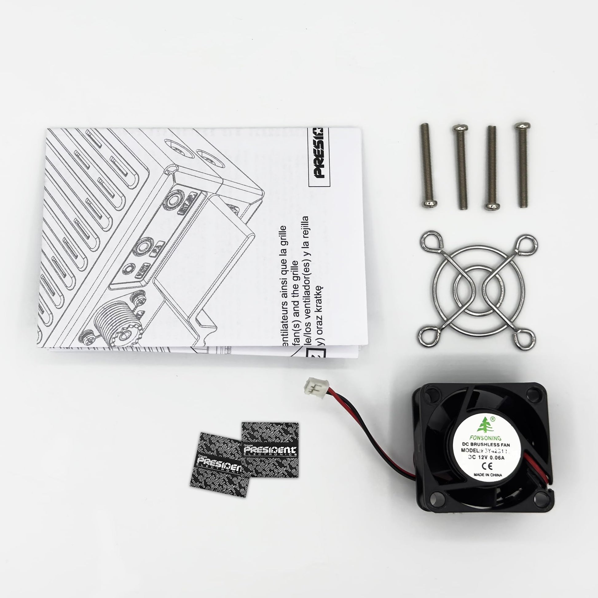 CB Radio President Washington Add On Cooling Fan - ACMD901 President