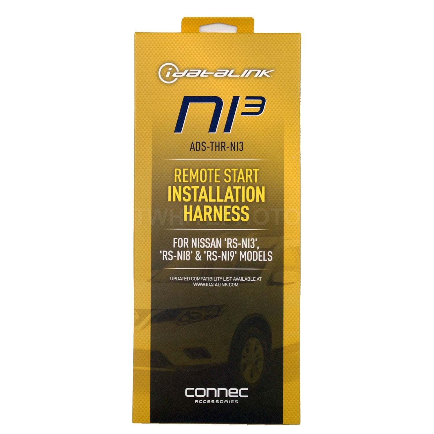 iDatastart ADS-THR-NI3 Remote start T-harness for select 2013-up Nissan and Infiniti vehicles (CMHCXA0 module also required) Flashlogic
