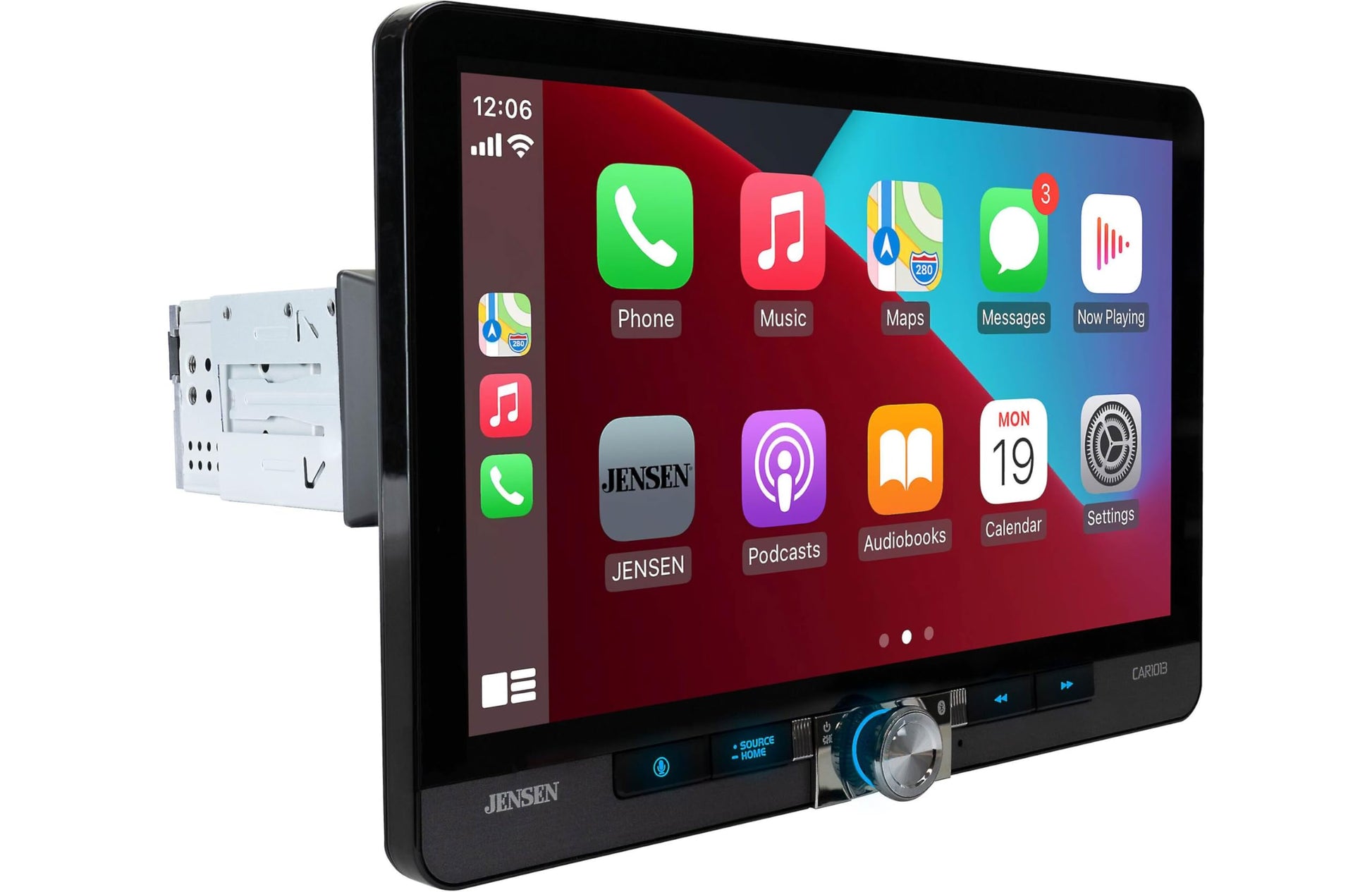 Jensen CAR1013 10.1″ Receiver with Wireless Android Auto & Apple CarPlay – CAR1013 Jensen