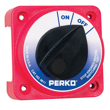 Perko 9611DP Compact Medium Duty Main Battery Disconnect Switch Perko