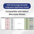 Vais Technology GSR-MB04 Use SiriusXM's satellite radio tuner with the factory radio in select 2019-up Mercedes-Benz models Vais Technology