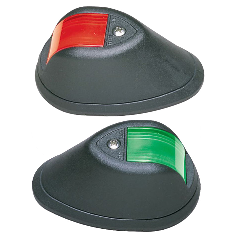 Perko 0254B00DP1 Vertical Mount Side Lights - 12V - Black Perko